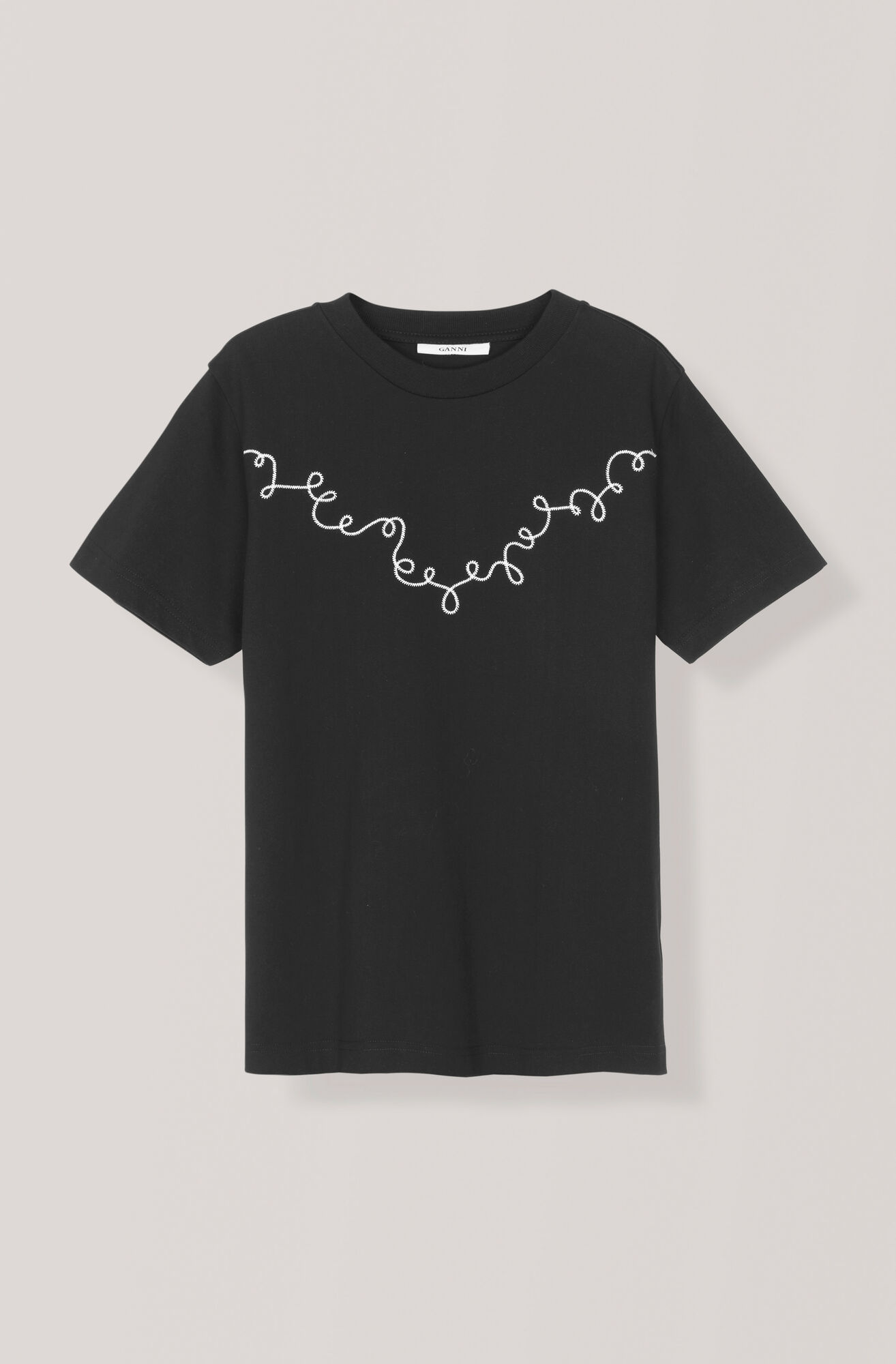Heavy Cotton Jersey T-shirt, Rope, Black Heavy Cotton Jersey T-shirt, Rope, Black, hi-res
