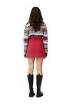 Graphic Cardigan, Recycled Polyamide, in colour Multicolour - 2 - GANNI