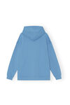 Oversized Hooded Sweatshirt, in colour Azure Blue - 2 - GANNI