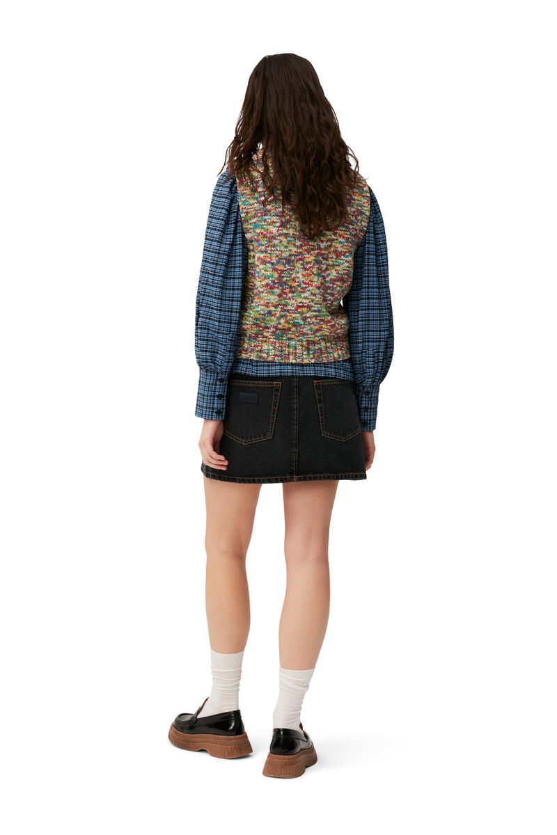 Rope Vest , Cotton, in colour Multicolour - 2 - GANNI
