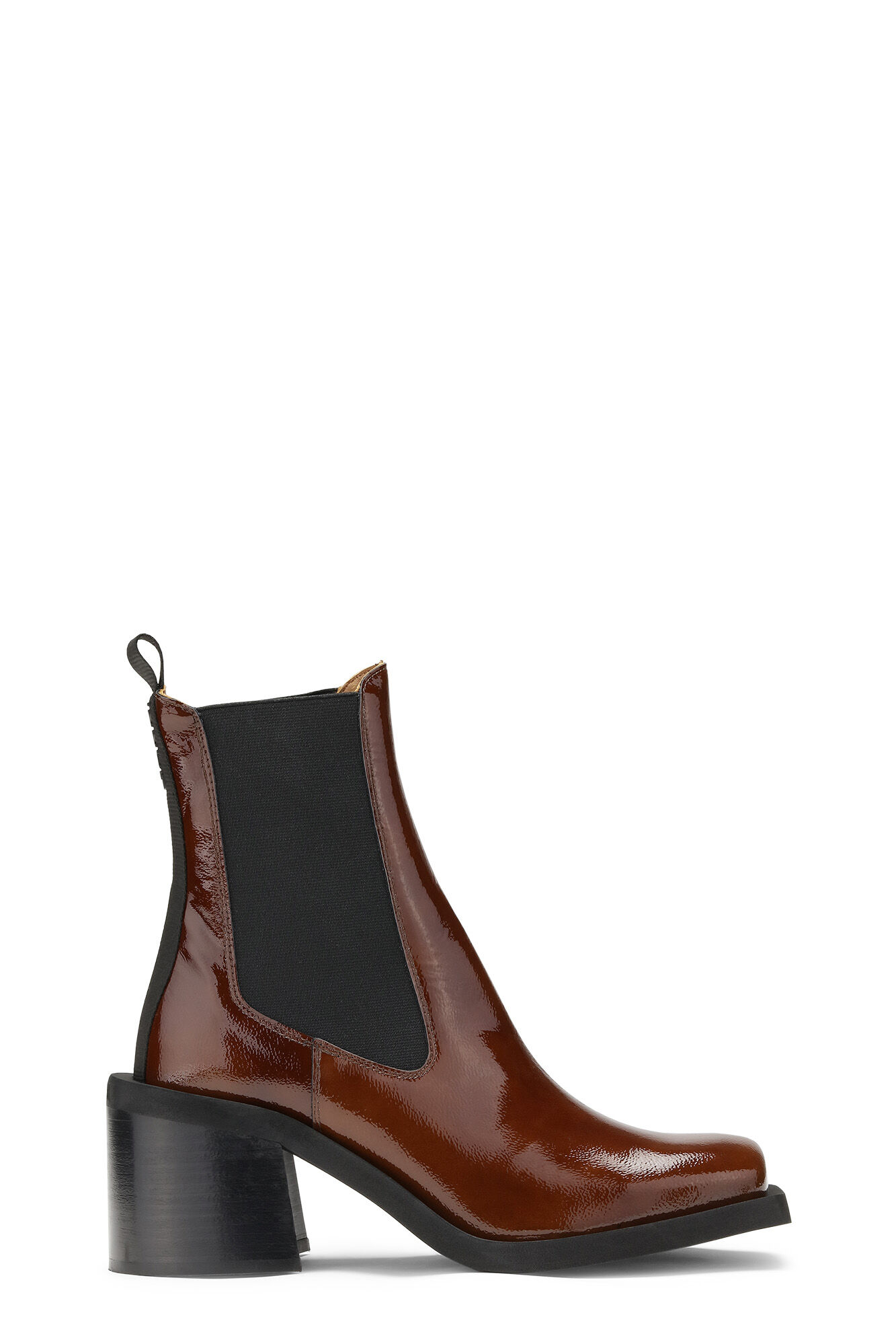 Cognac heeled boots clearance