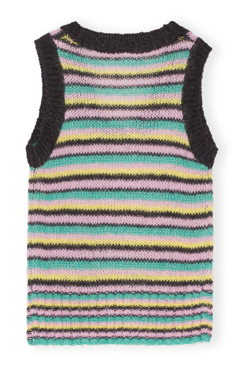 Cropped Mohair Vest