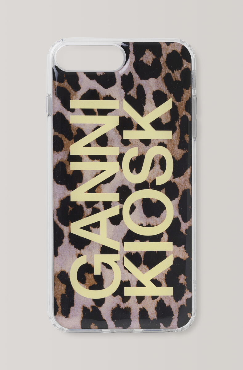 Iphone case Iphone 8 Plus, in colour Leopard - 1 - GANNI