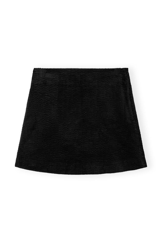 Svart minikjol i manchester, Black
