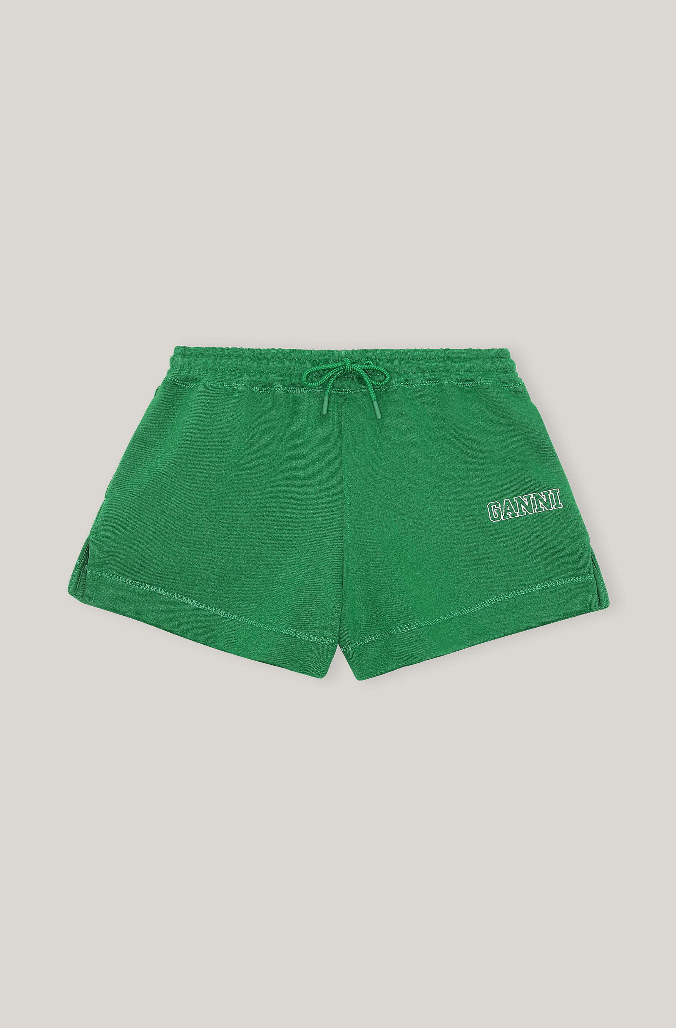 Ganni green shorts Clearance