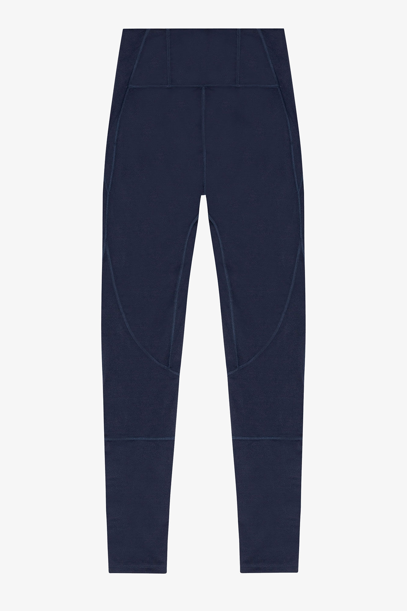 Active Ultra High Waist Tights, Recycled Nylon, in colour Sky Captain - 2 - GANNI