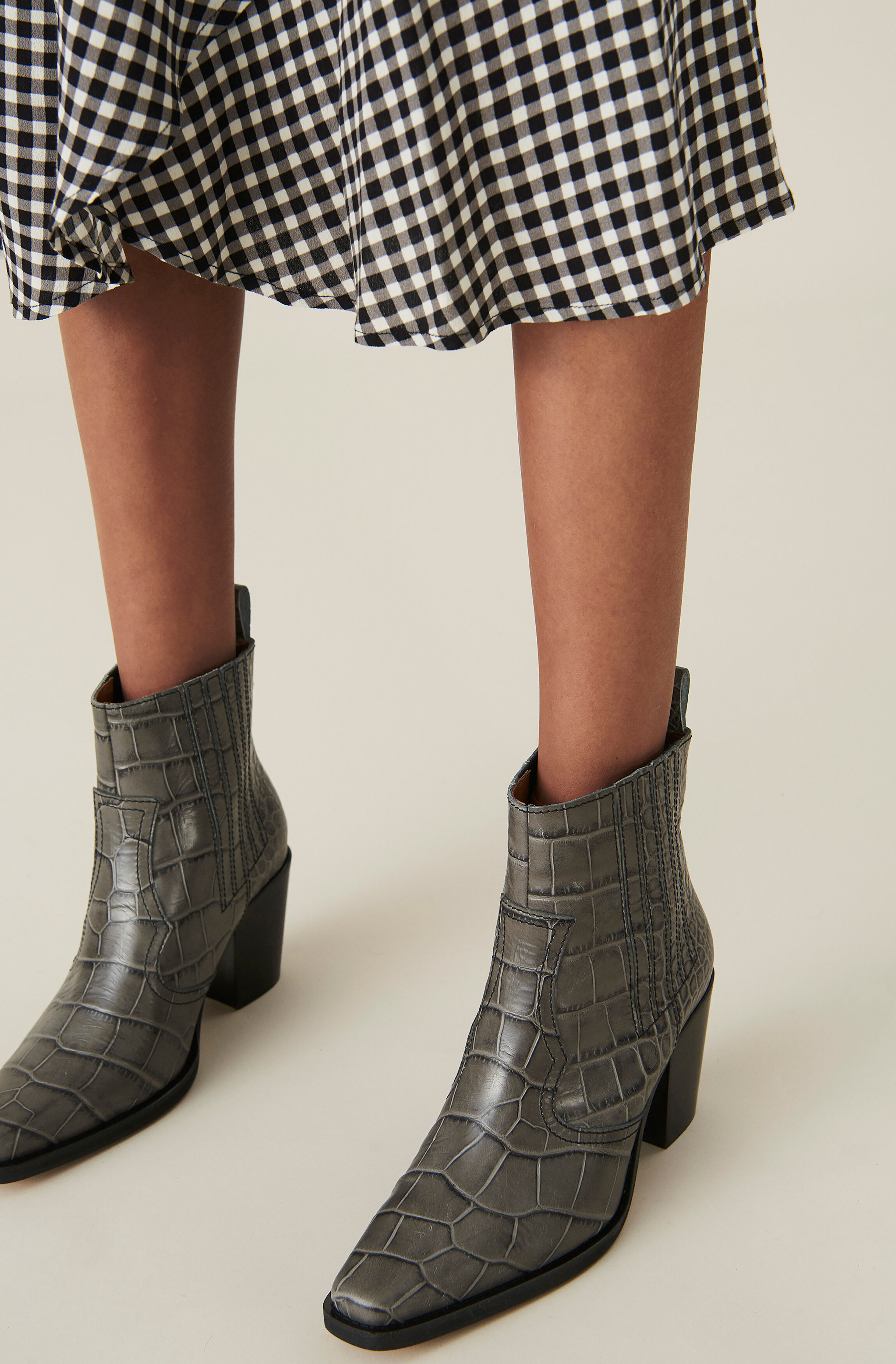 ganni cowboy boots