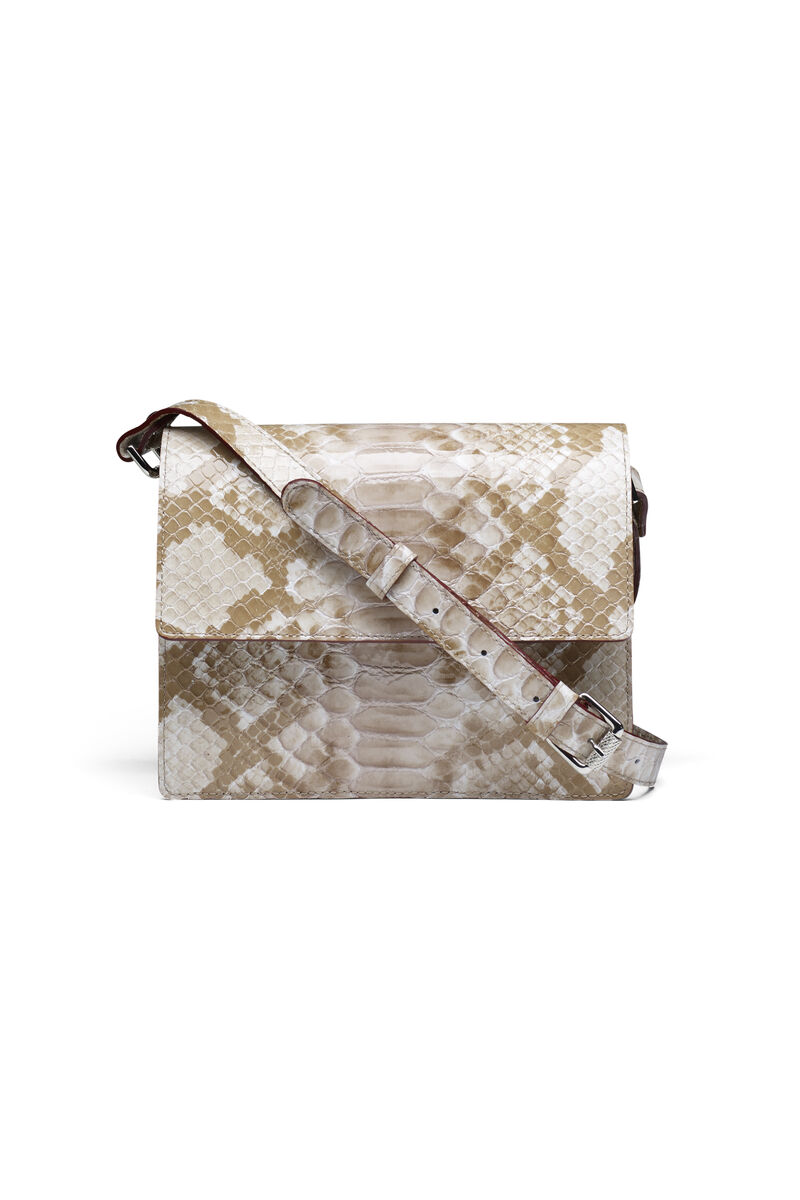 Gallery Accessories Bag, in colour Cuban Snake - 1 - GANNI