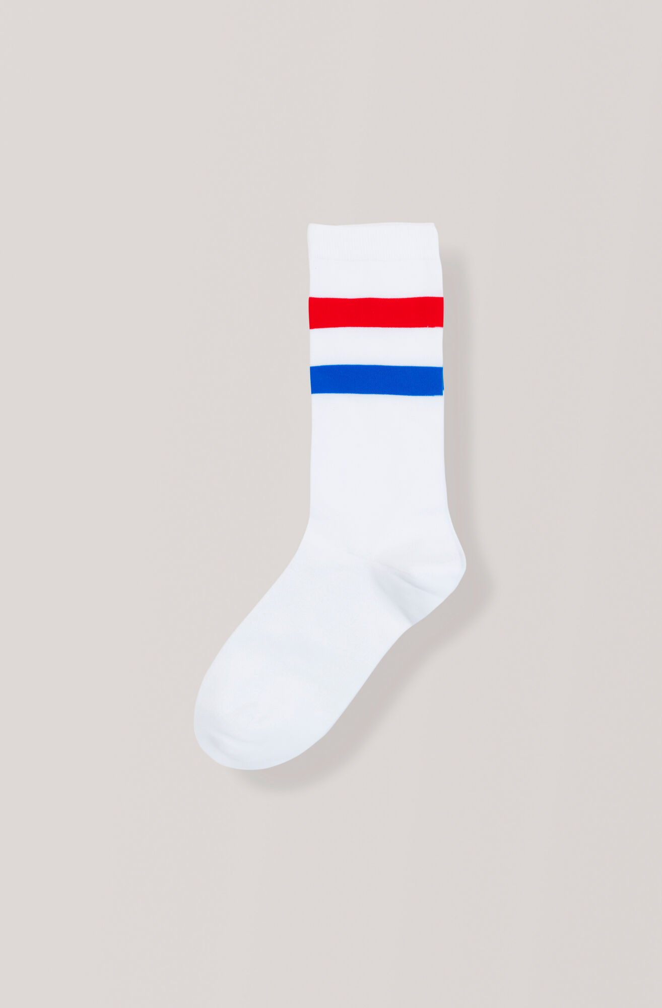 Stripes Ankle Socks, Egret Stripes Ankle Socks, Egret, hi-res