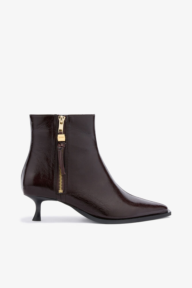 Ana Boots in Brown, Demitasse