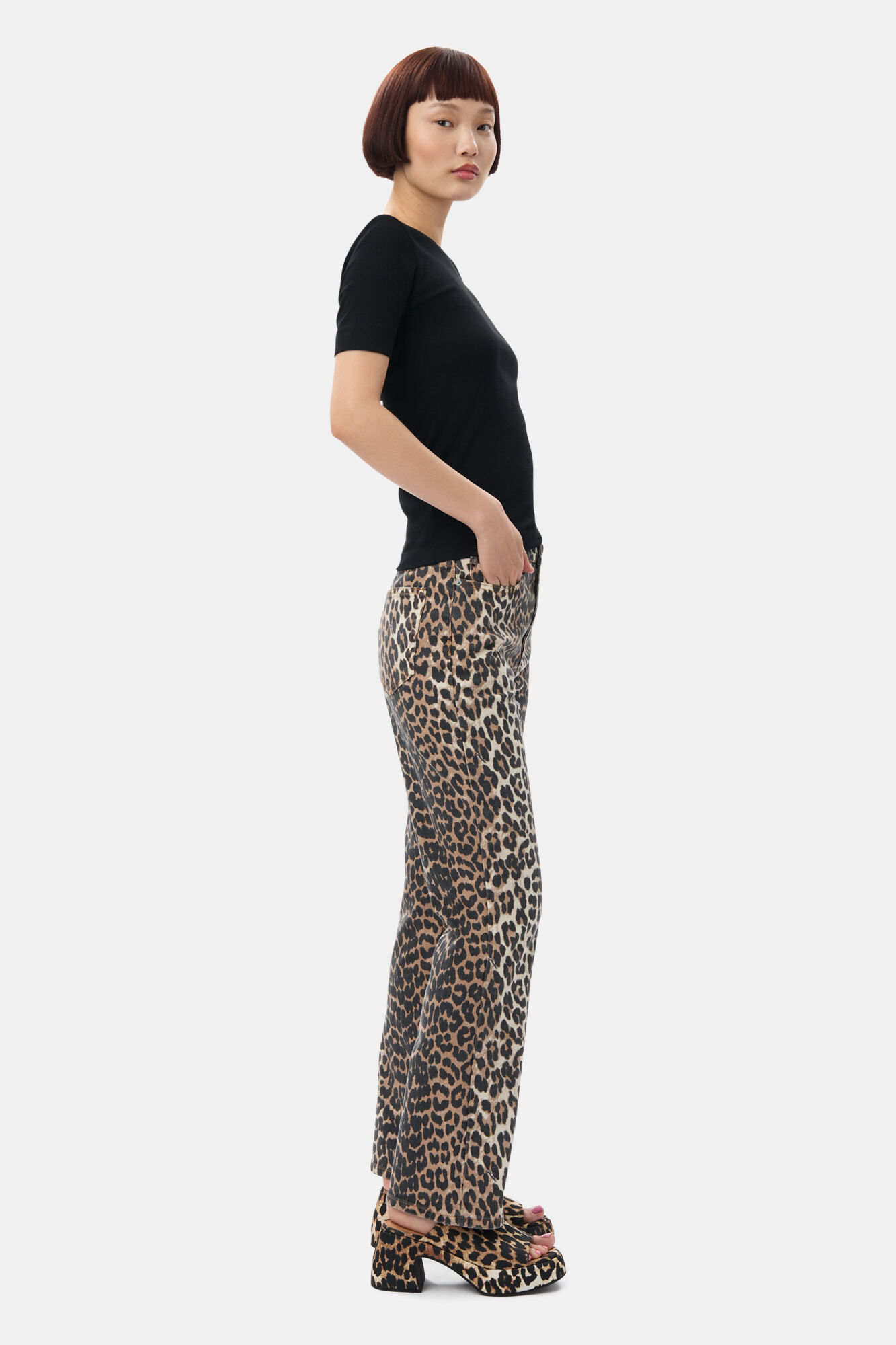 GANNI クリッタ ハタフライ レス タイツ A6294 221 BUTTERFLY LACE TIGHT GLITTER -2.COLOR- | IN ONLINE STORE