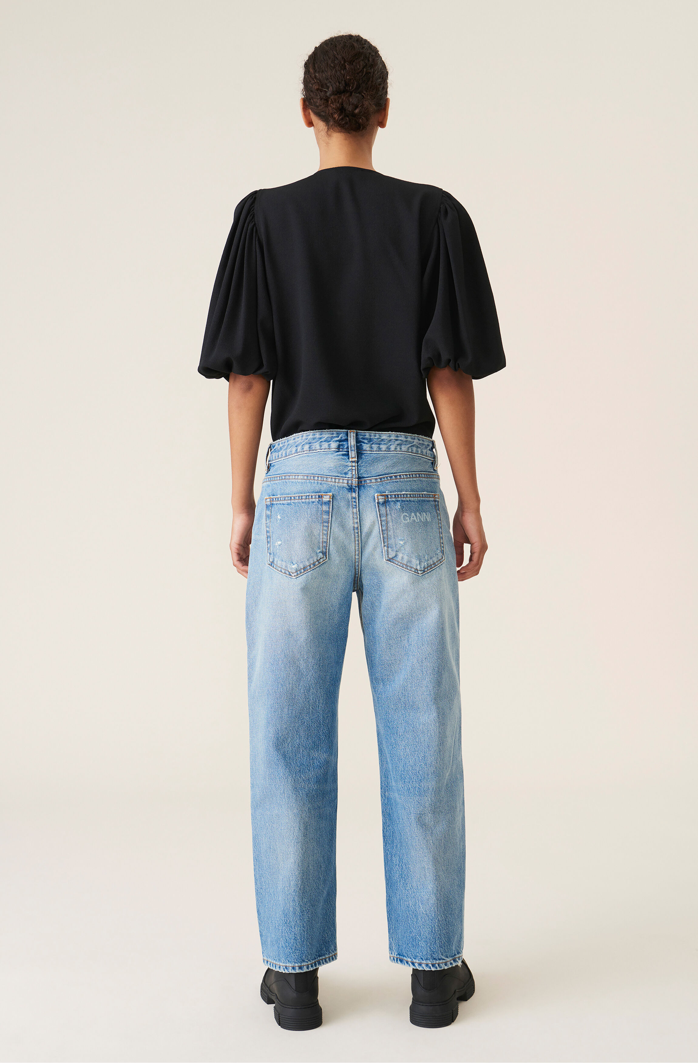 Relaxed fit low rise jeans Outlet