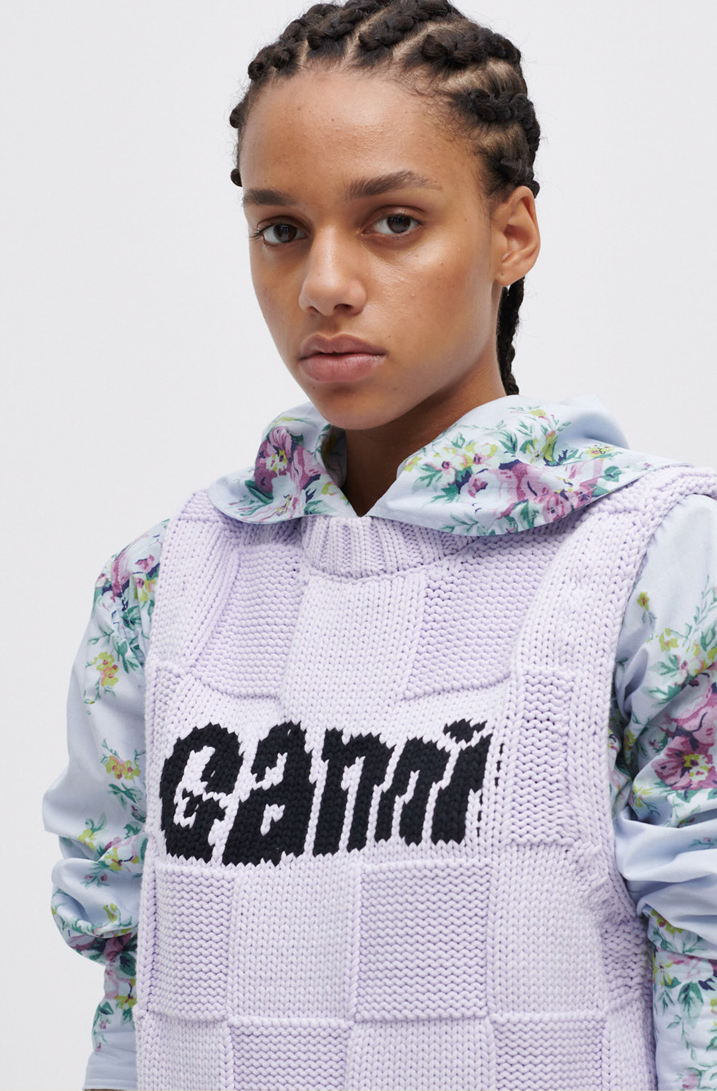 Ganni knitted vest Clearance