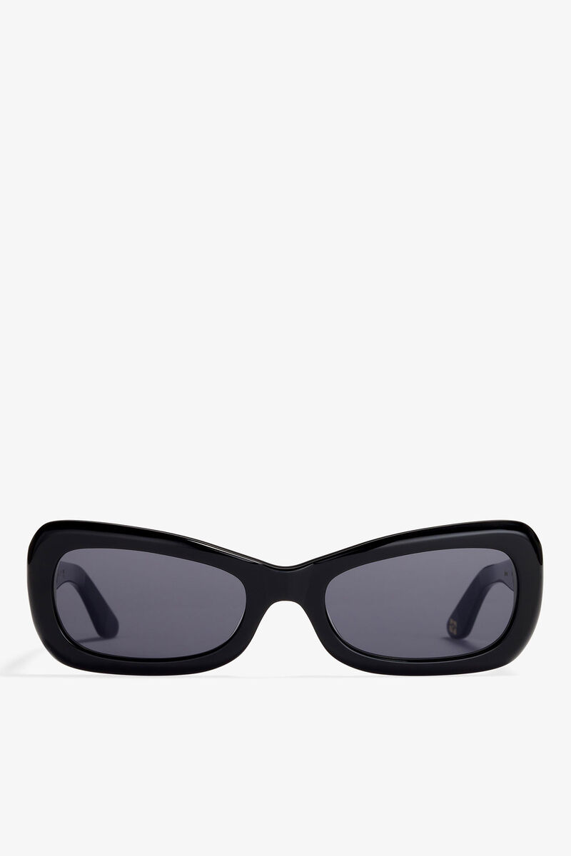 GANNI x Ace & Tate Brooke Sunglasses, Acetate, in colour Black - 2 - GANNI