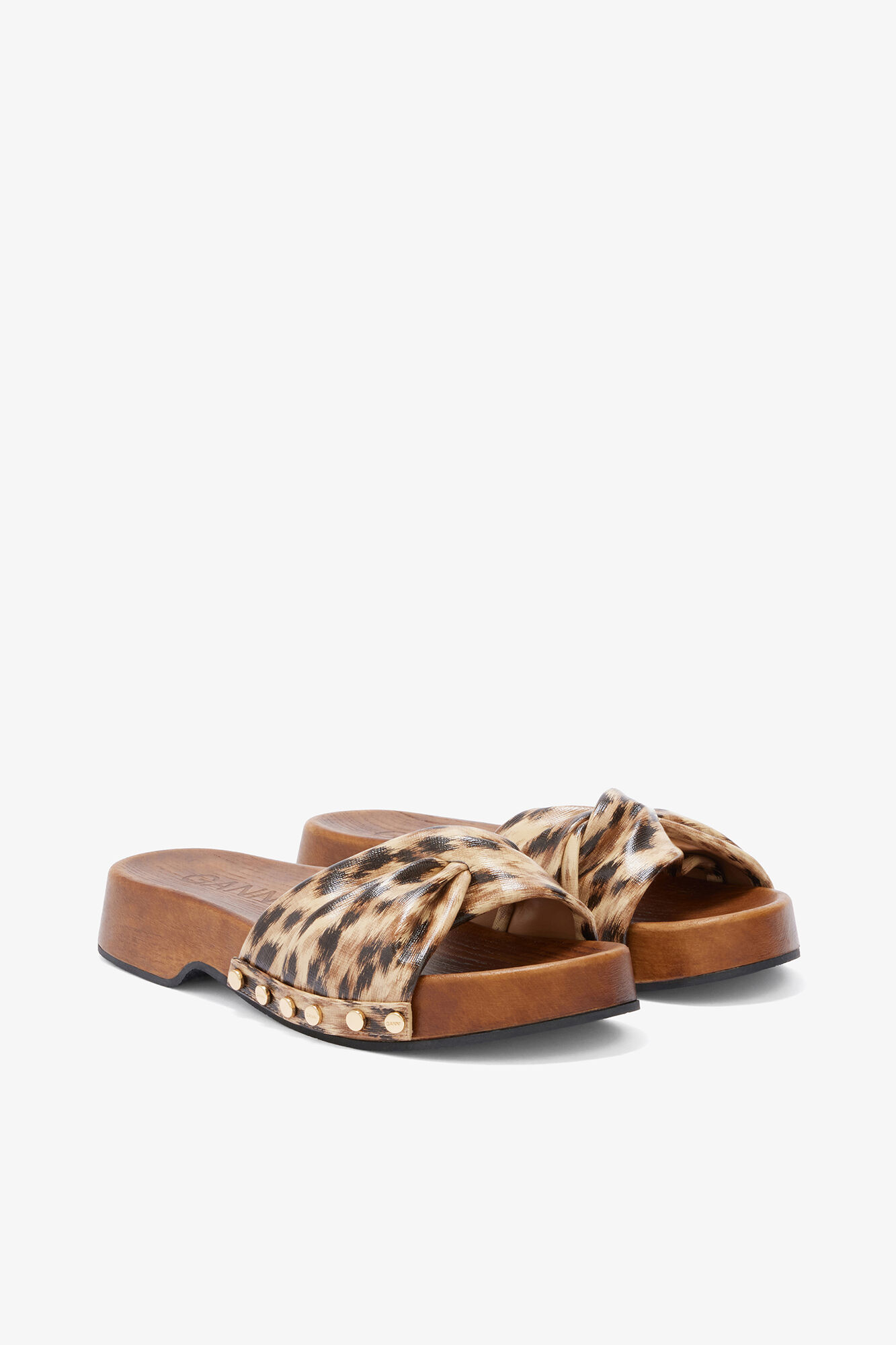 Tia Fairy Clog in Print | GANNI US