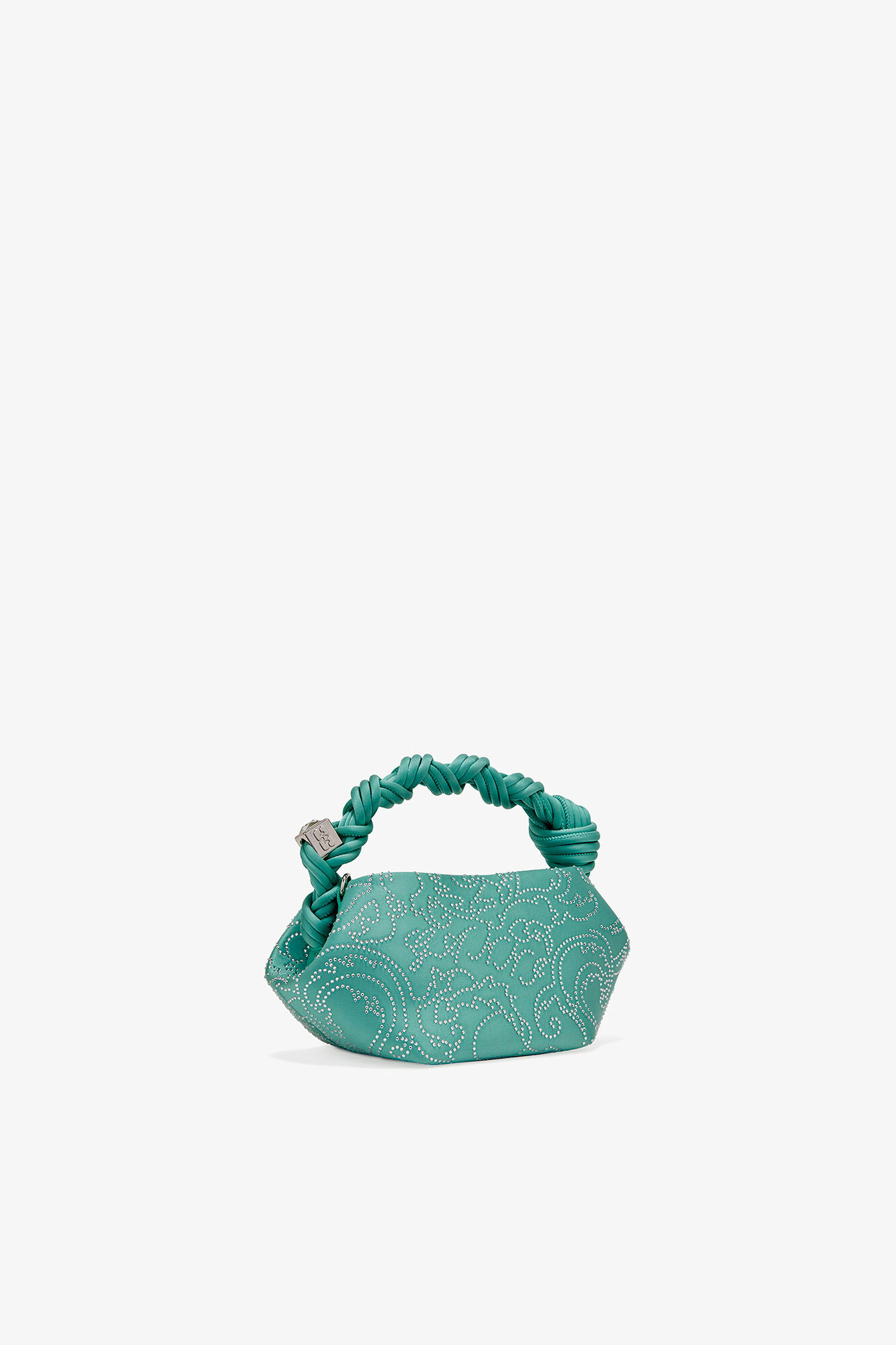 Brook Green Green Rhinestone Mini Bou Bag | GANNI US
