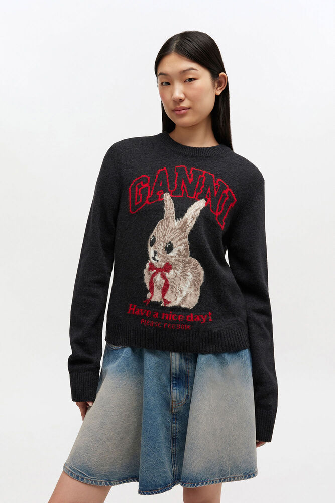 Pull en laine graphique, Phantom