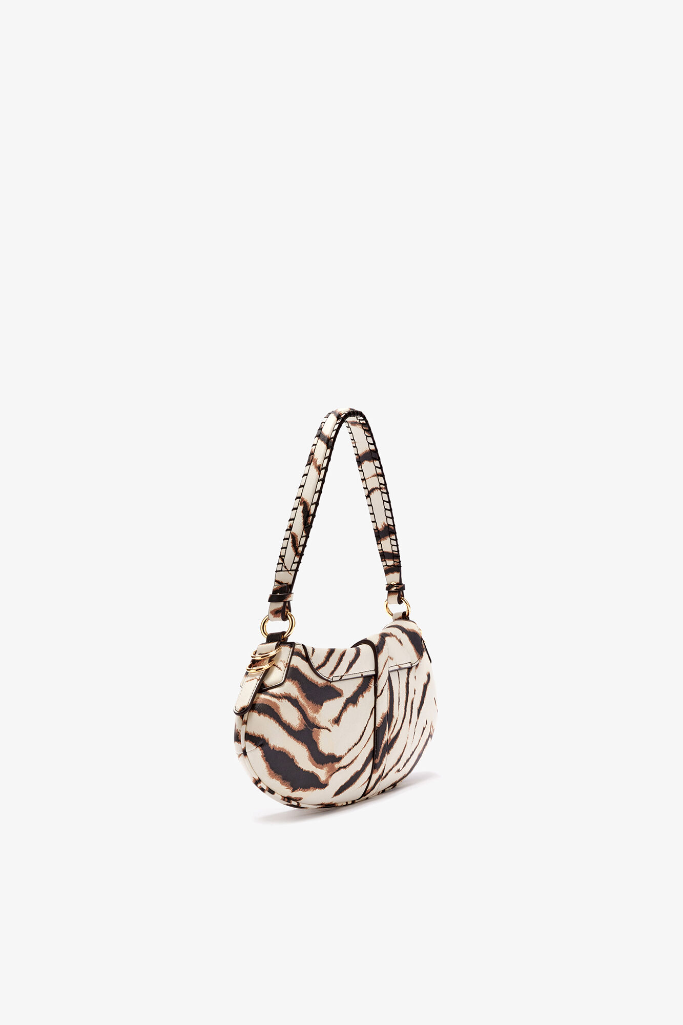 B-Kat in Zebra, Recycled Polyester, in colour Egret - 2 - GANNI