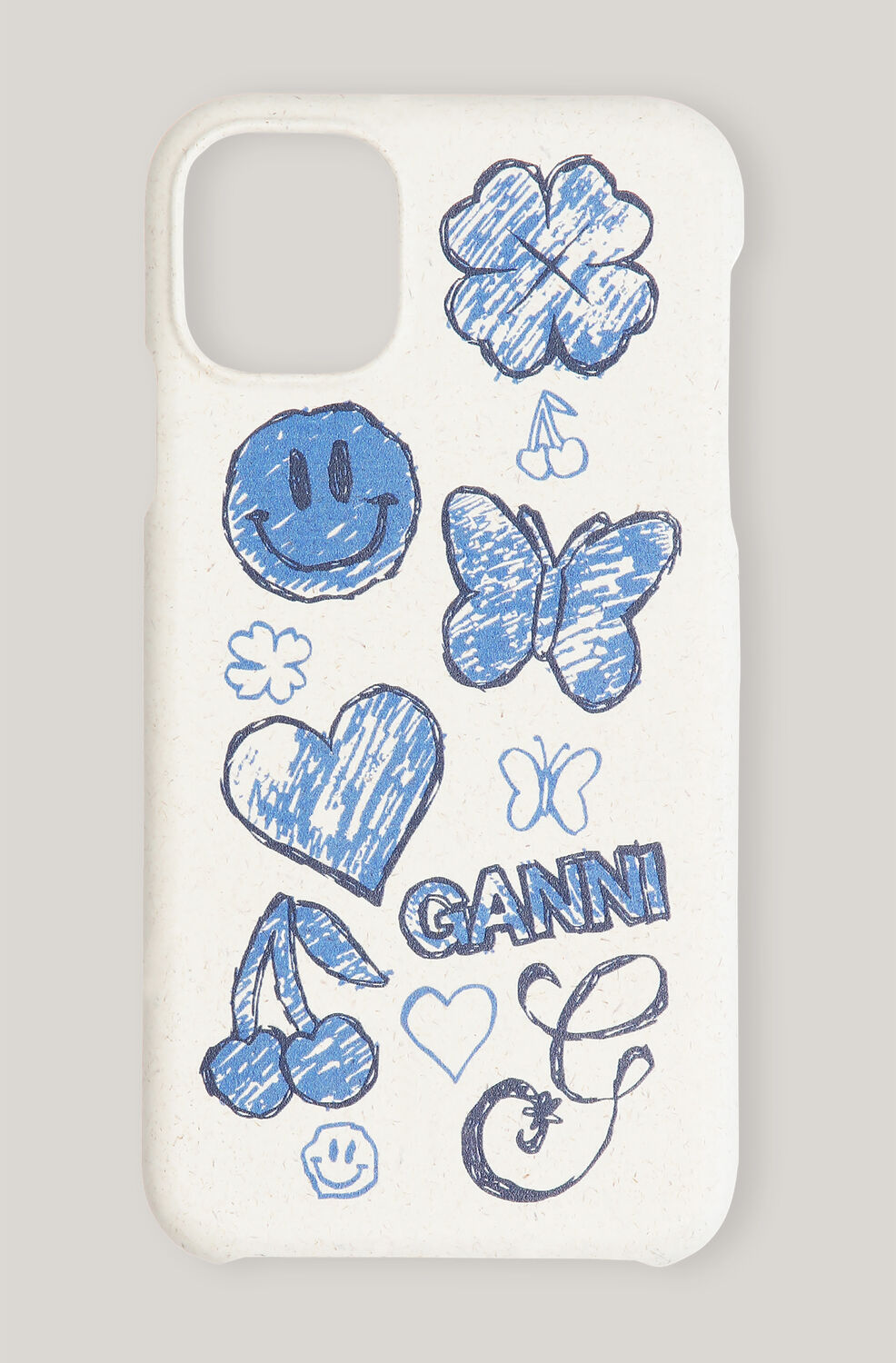 Ganni Plant-based iPhone 11 Case,Heather