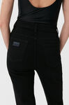 Cutye Jeans, Cotton, in colour Black/Black - 3 - GANNI
