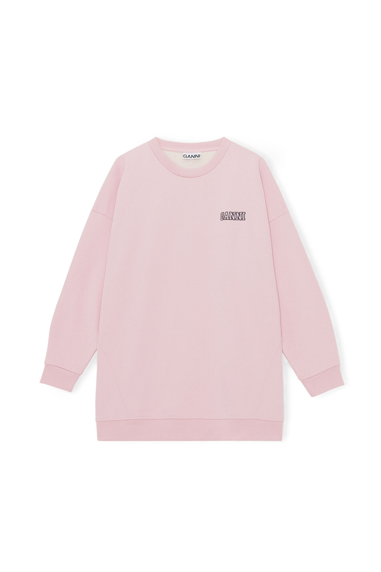 Software Isoli Oversized Sweatshirt, Cotton, in colour Sweet Lilac - 1 - GANNI