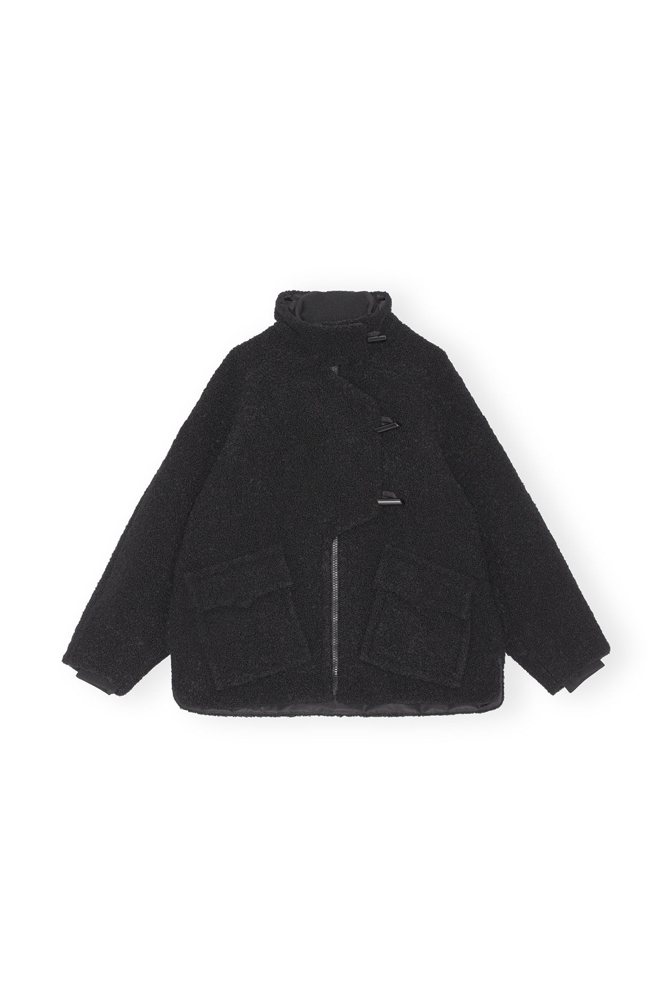 teddy bear black jacket