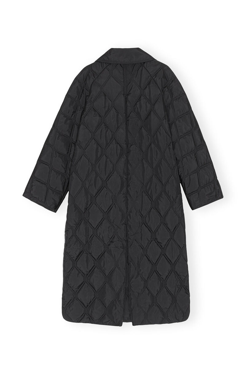 Black Ripstop Quilt Mantel | GANNI DE