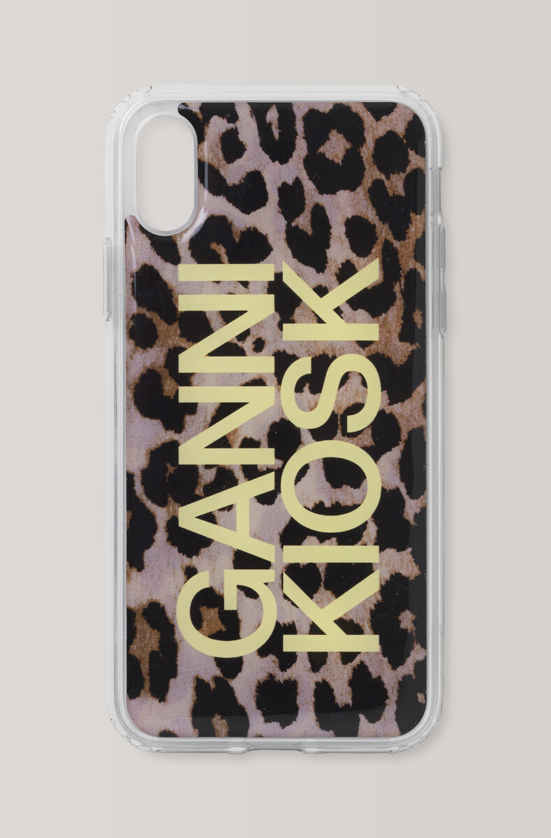 Iphone case Iphone X, in colour Leopard - 1 - GANNI