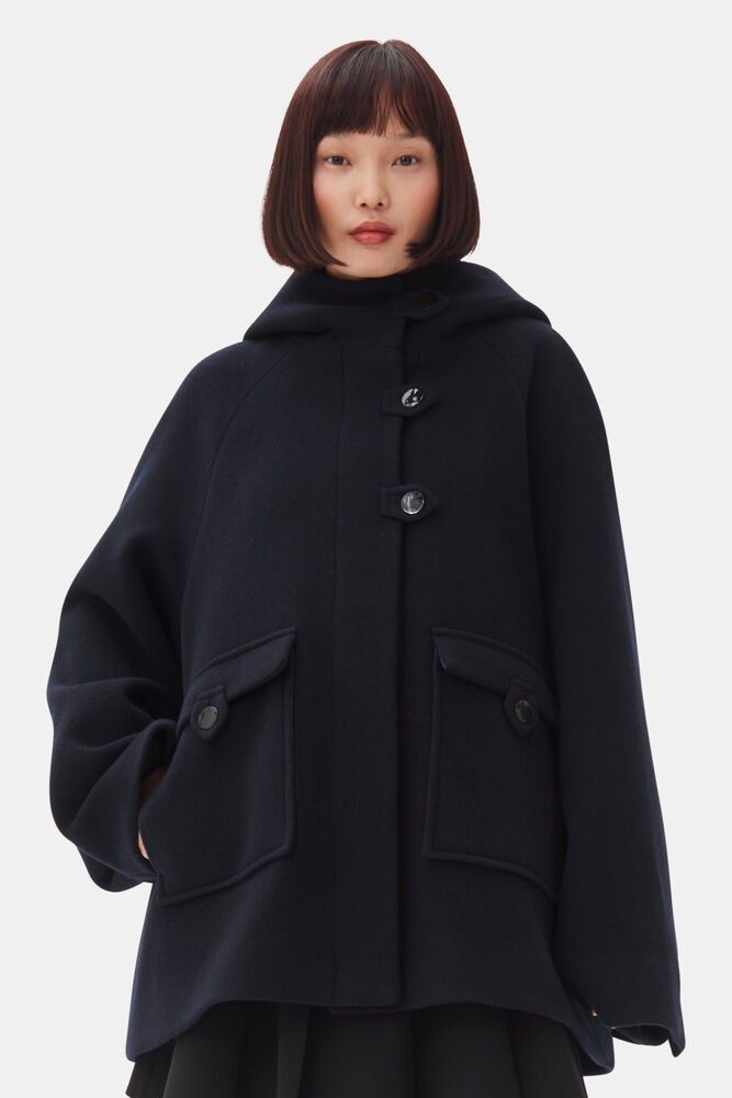 Dark Blue Midijakke, Sky Captain