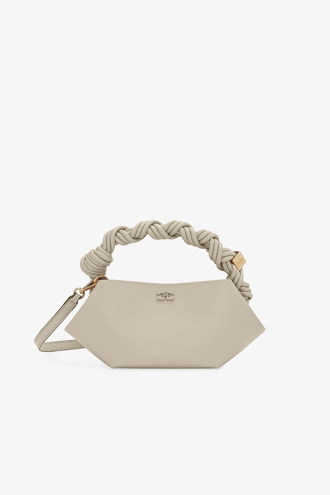 Sac GANNI Bou mini gris clair, Oyster Gray