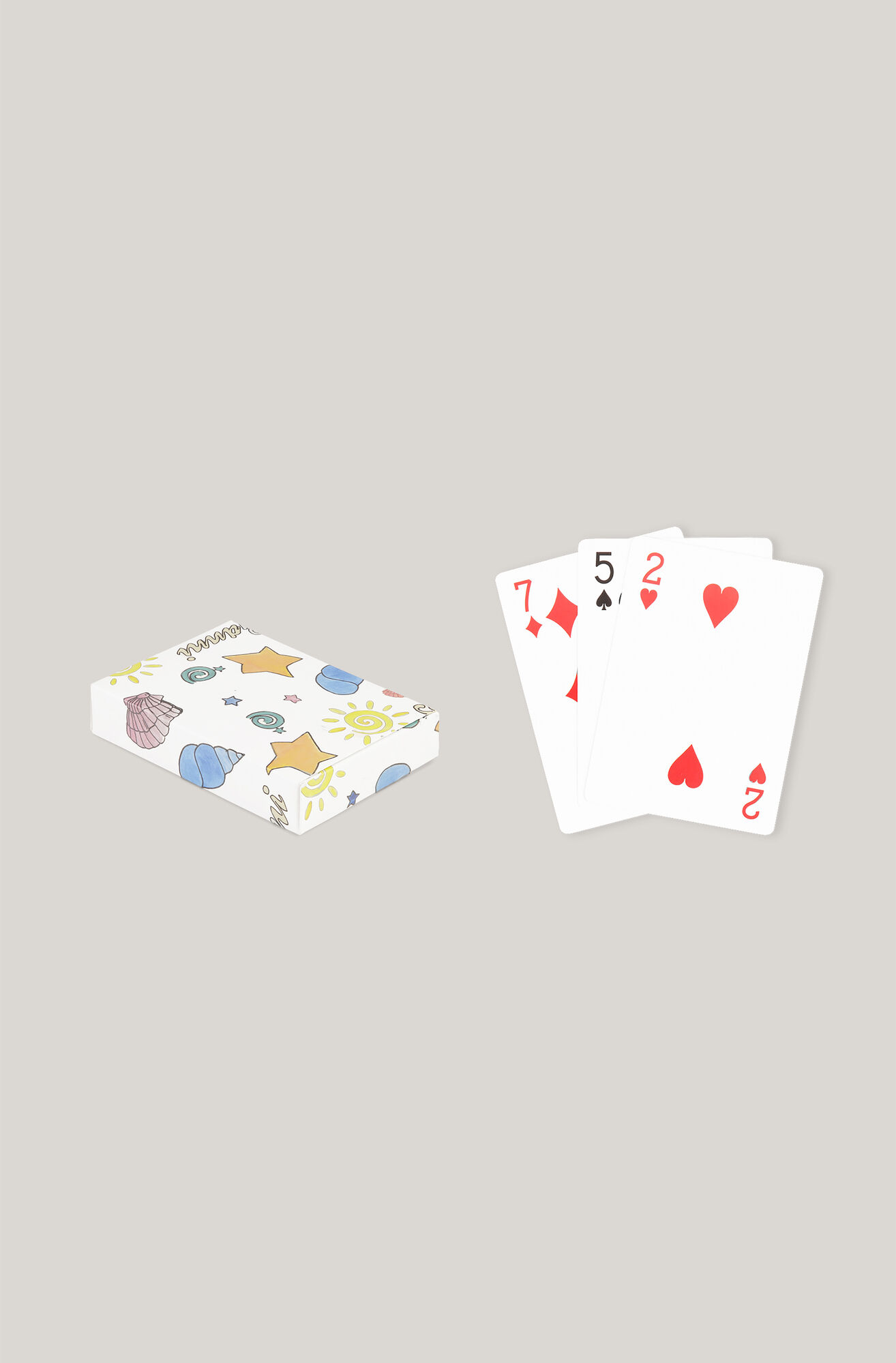 Beach Playing Cards, in colour Multicolour - 1 - GANNI