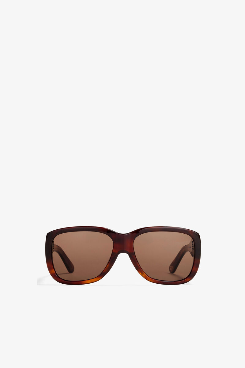 GANNI x Ace & Tate Antonio Sunglasses, Acetate, in colour Tiger's Eye - 2 - GANNI