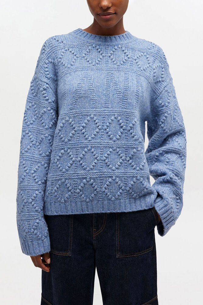Cotton Wool Bubble Jumper, Glacier Lake