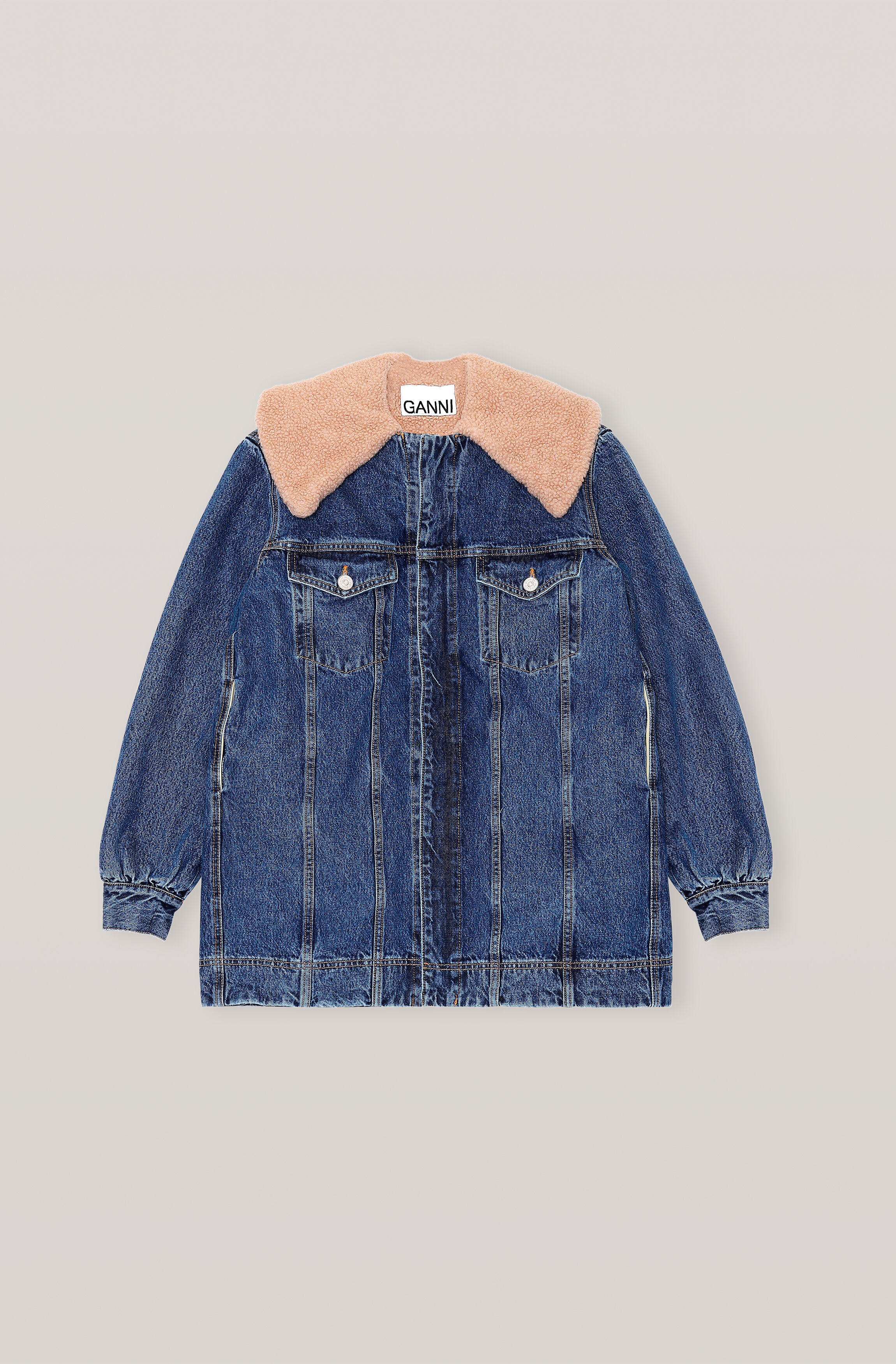 ganni denim jacket