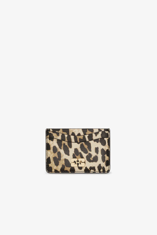 Leopard Printed Bou Card Holder, Leopard