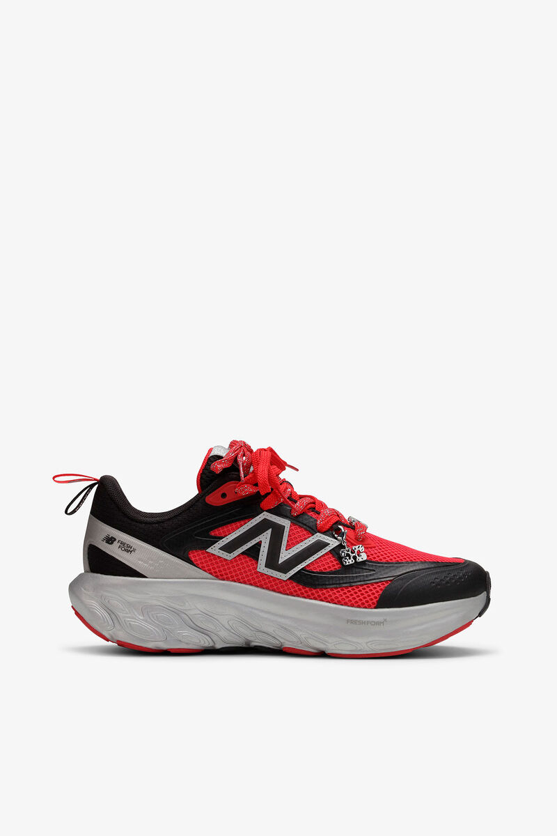 GANNI x New Balance Red FFT Trainers, Recycled Polyester, in colour Racing Red - 1 - GANNI