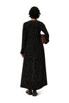 Printed Maxi Dress, Recycled Polyester, in colour Black - 2 - GANNI