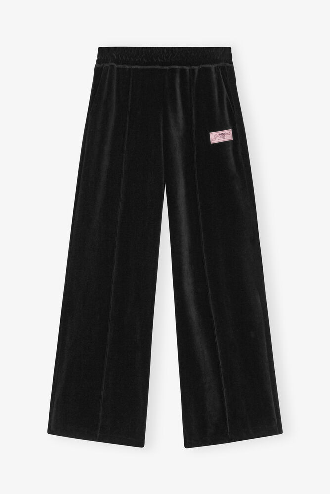 Pantalon en velours &eacute;pais, Black