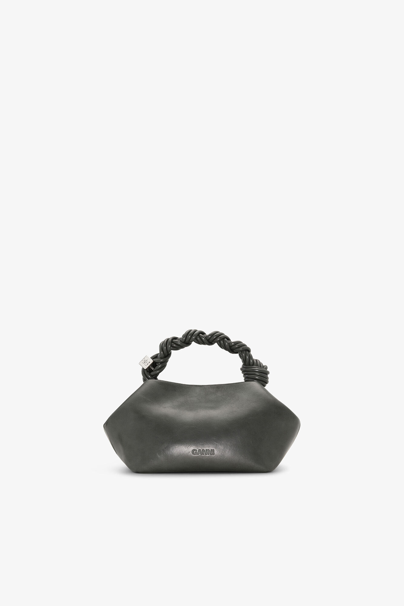 Steal Grey Dark Grey Small Bou Bag | GANNI (Global) CA