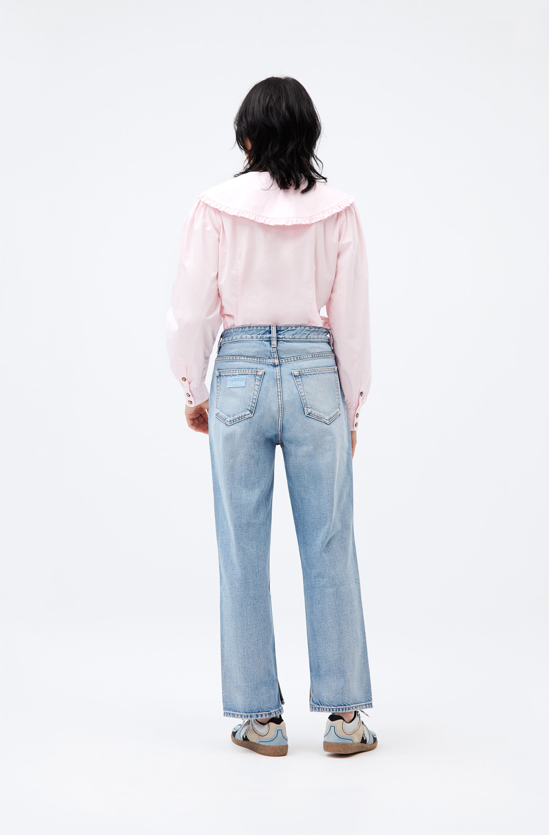 Cotton Poplin Cotton Poplin Frill 