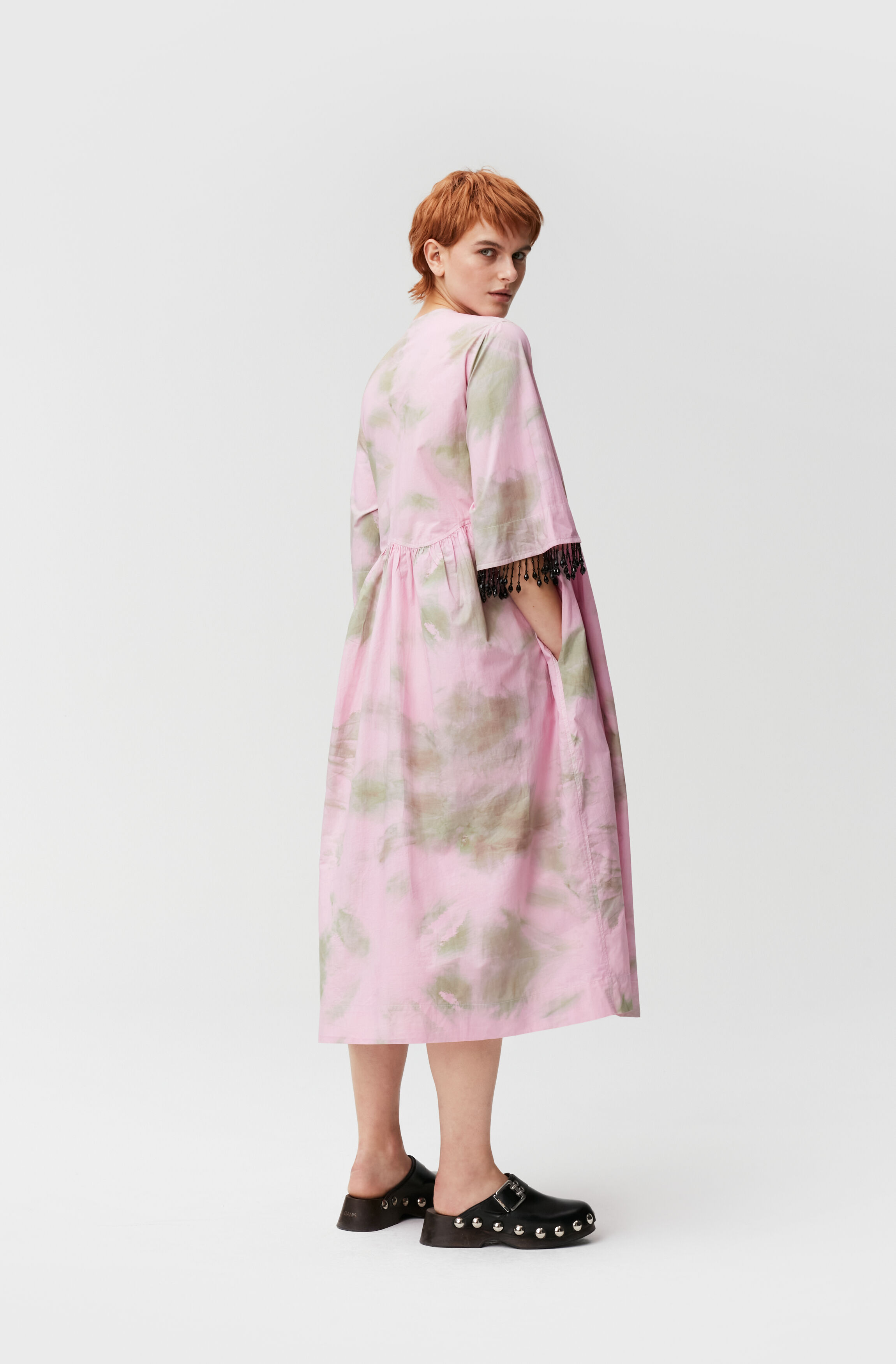 Cherry Blossom Printed Cotton Poplin 