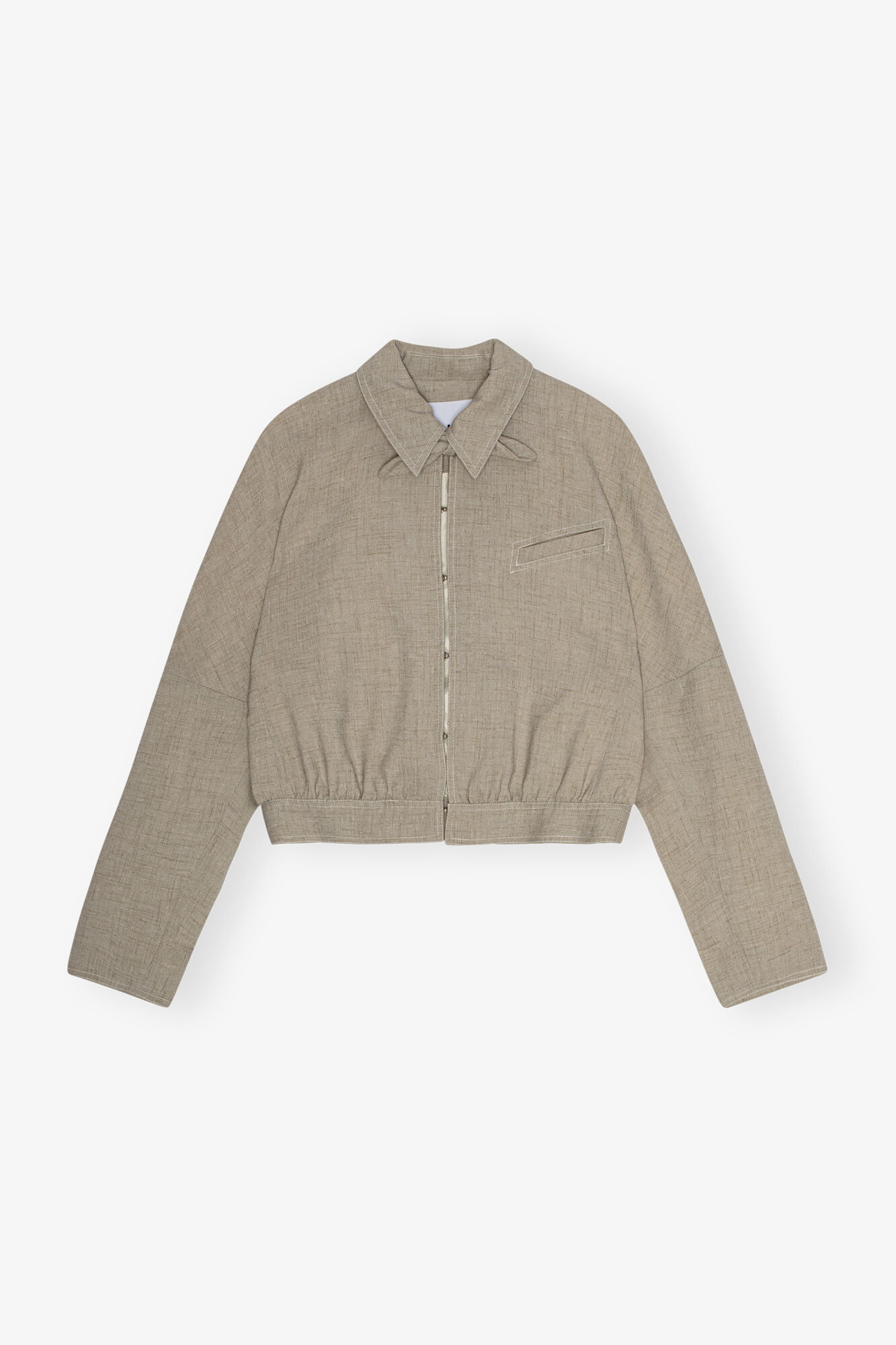 ジャケット・アウター LEMAIRE LIGHT FELTED WOOL LONG OVERSHIRT LEMAIRE LIGHT FELTED WOOL LONG OVERSHIRT Lemaire Felted Wool