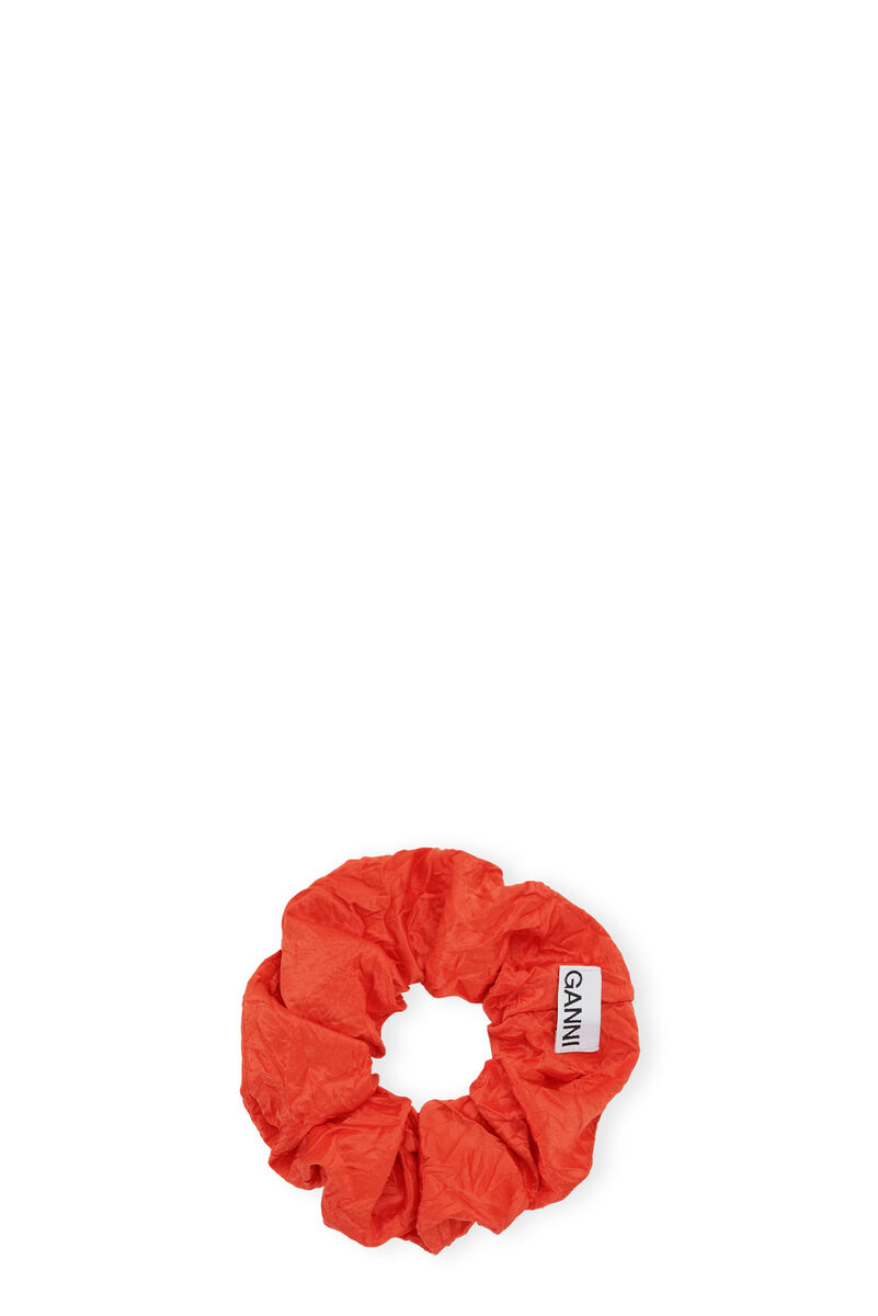 Crinkle Scrunchie Lime main image 1