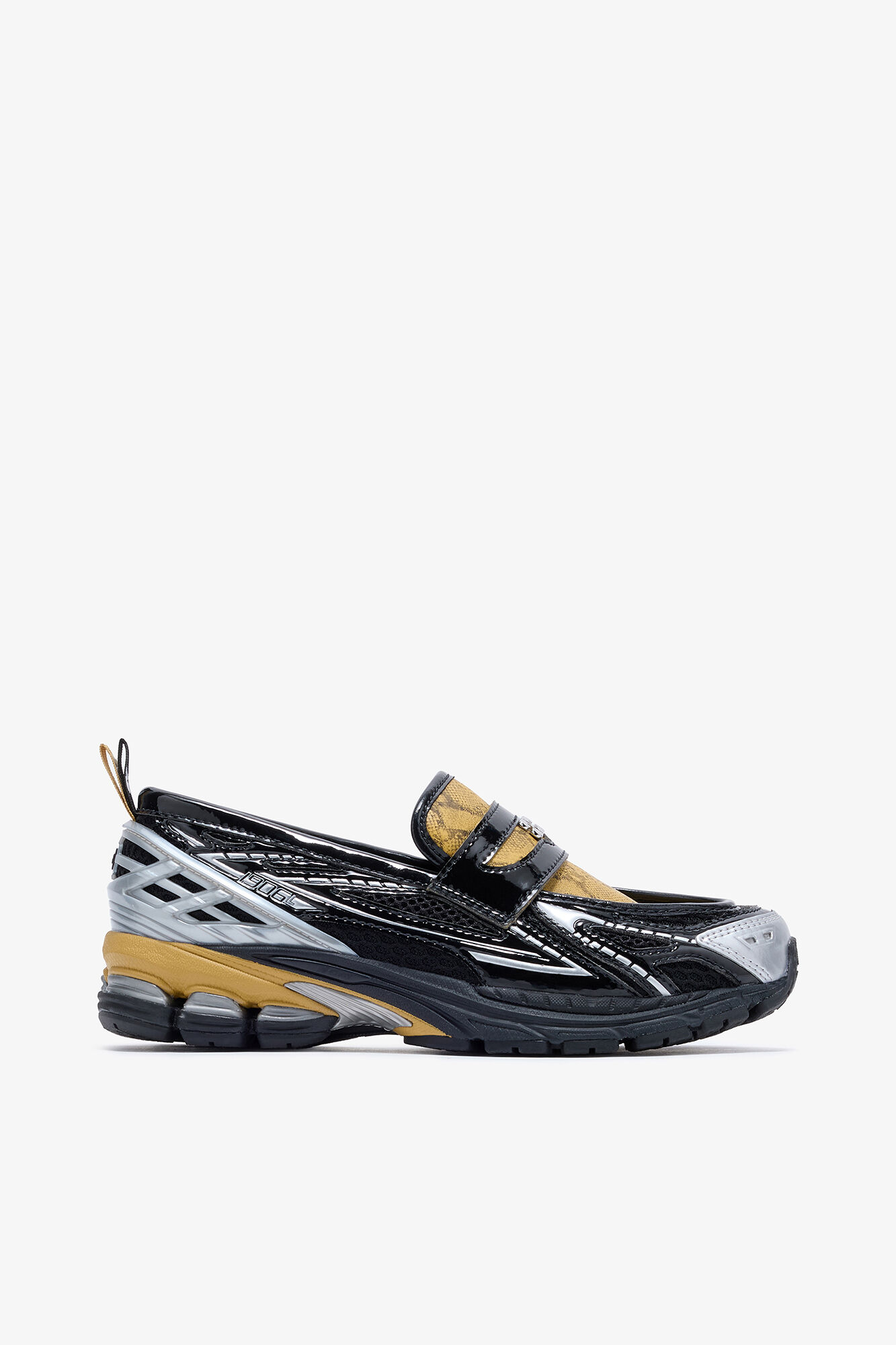 GANNI x New Balance 1906L Trainers, Polyurethane, in colour Silver - 1 - GANNI