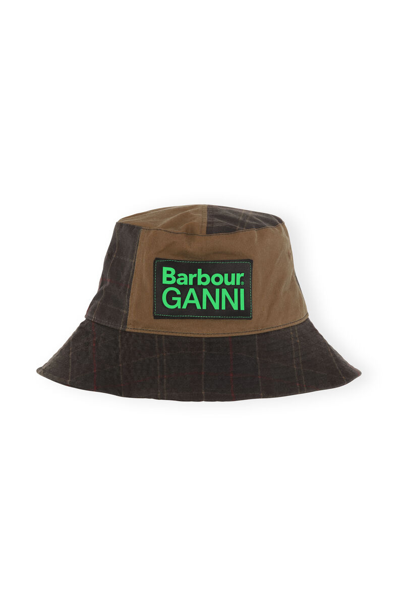GANNI X Barbour Bucket Hat GANNI UK