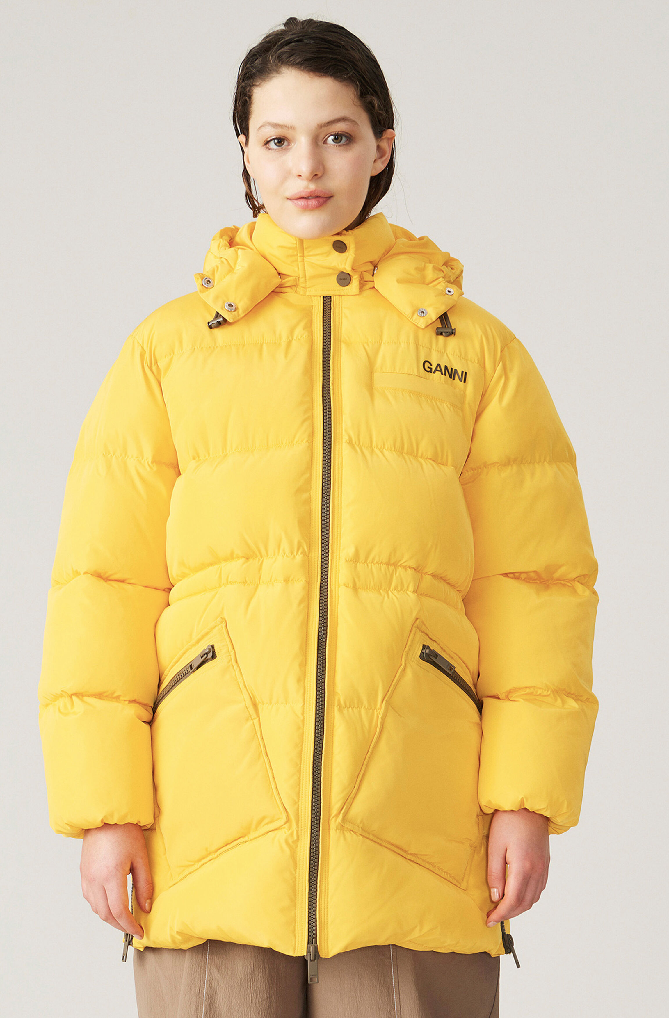 Ganni oversized jacket clearance