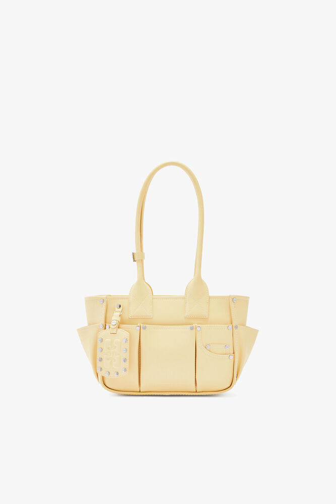Petit sac jaune Posy, Yellow Cream