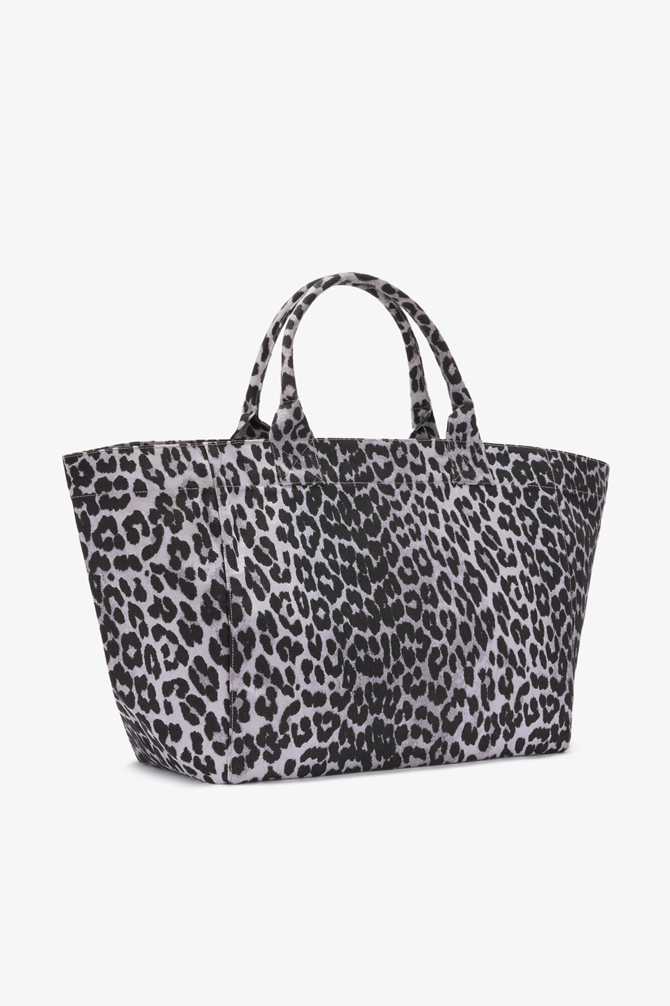 Silver Tote XXL with Minnie Mouse & Daisy Duck | GANNI US