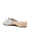 Canvas Dr. Scholl Sandal US 15271FQ111, Recycled Cotton, in colour Kiosk Parrot Green - 2 - GANNI