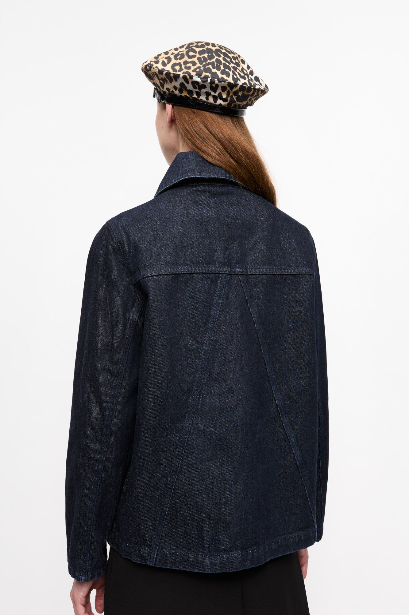 Rinse Denim Jakke, Cotton, in colour Rinse - 2 - GANNI